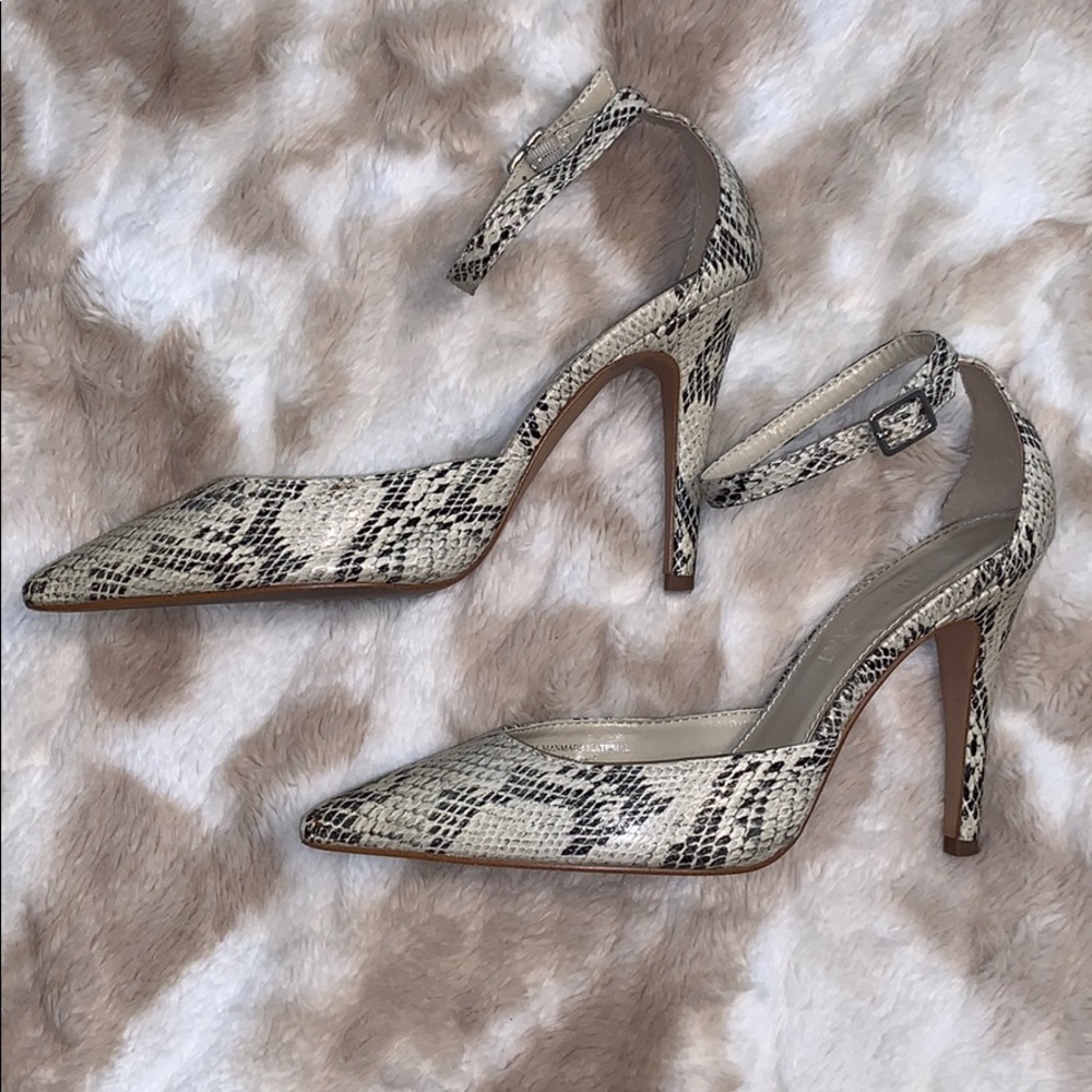 Colin Stuart Python Print Heels - image 2